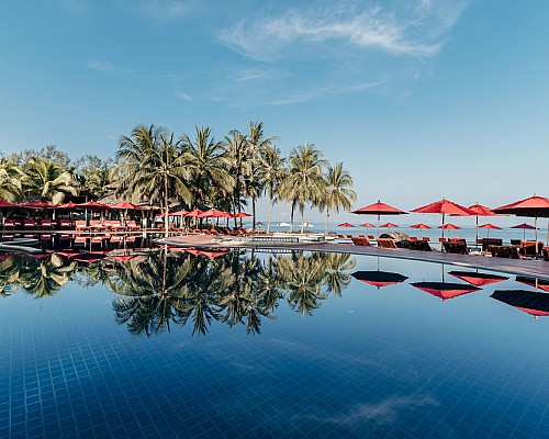 Beachfront Freeform Swimming Pool