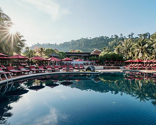 Beachfront Freeform Swimming Pool