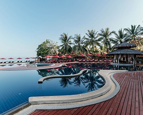 Beachfront Freeform Swimming Pool